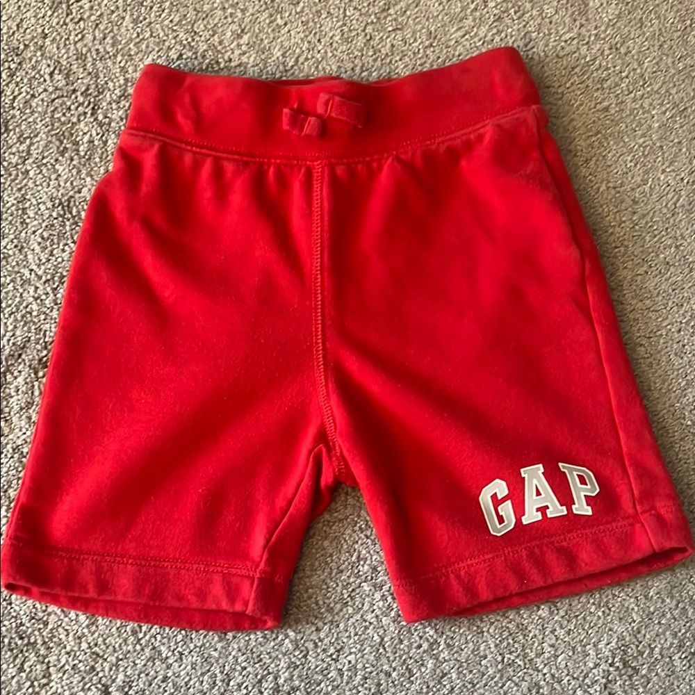 GAP Kids Red Shorts
Size: 4 yrs toodler